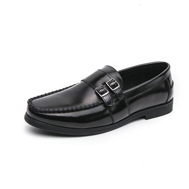 Fashion Extravagant Glossy Handmade Comfortable High-quality Leather Shoes Non Slip Men Advanced Casual Formal Business Office Loafers