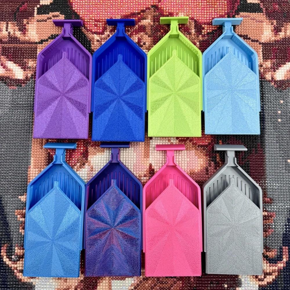 DIY Поделки Алмазная Живопись Поддон Вышивка Бисер Пластины Хранение Сверл Контейнер Пластик Большая Вместимость Поддон для Сверл Стеллаж для Хранения
