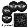4Pcs Car Emblem Wheel Hub Center Cap Stickers Rim Badge Cover For Mini F54 F55 F56 F57 F60 R50 R53 R55 R56 R57 R58 R59 R60 R61 vhdsg88