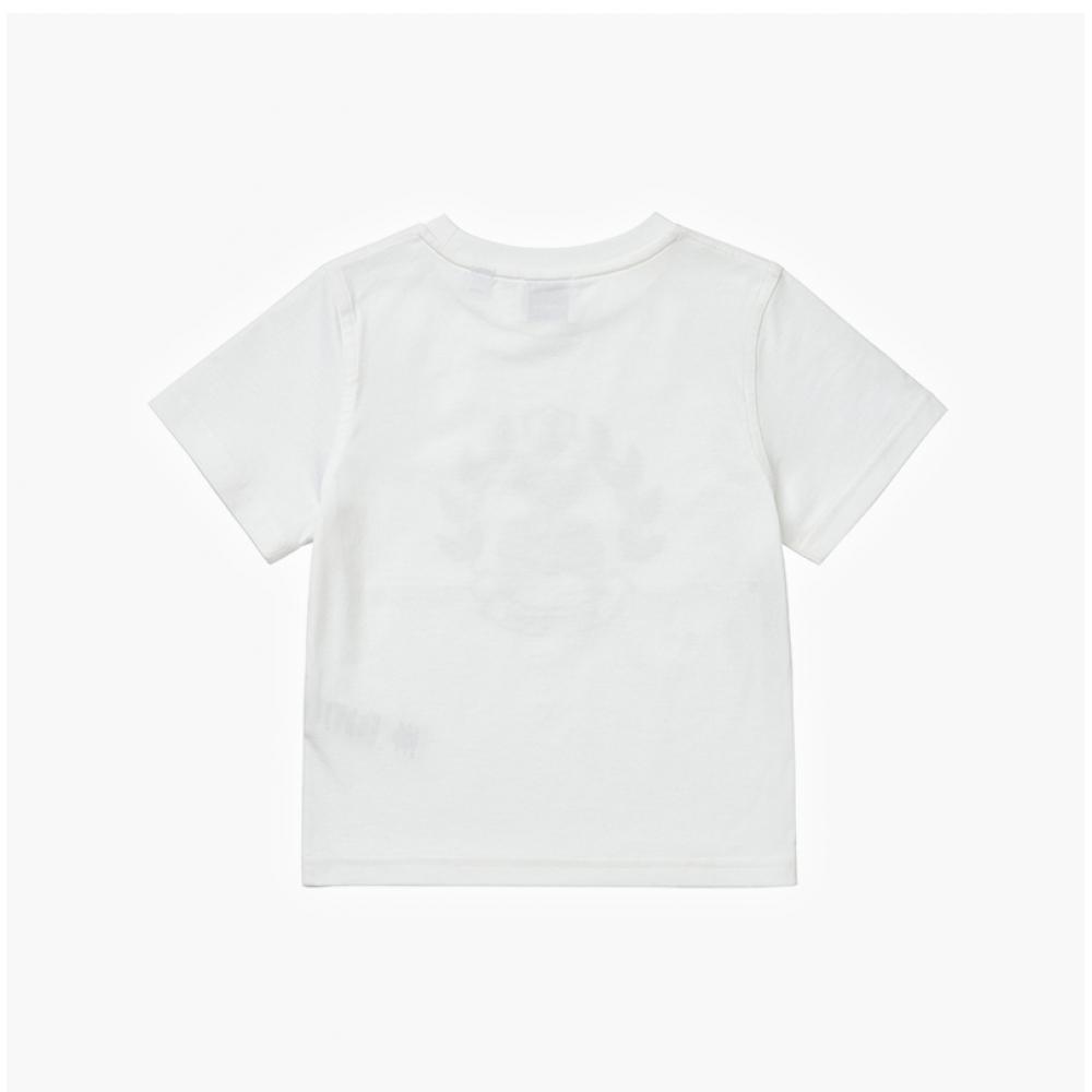 Burberry 8072328 A1464 Thomas Bear Print Kids Short Sleeve Tee