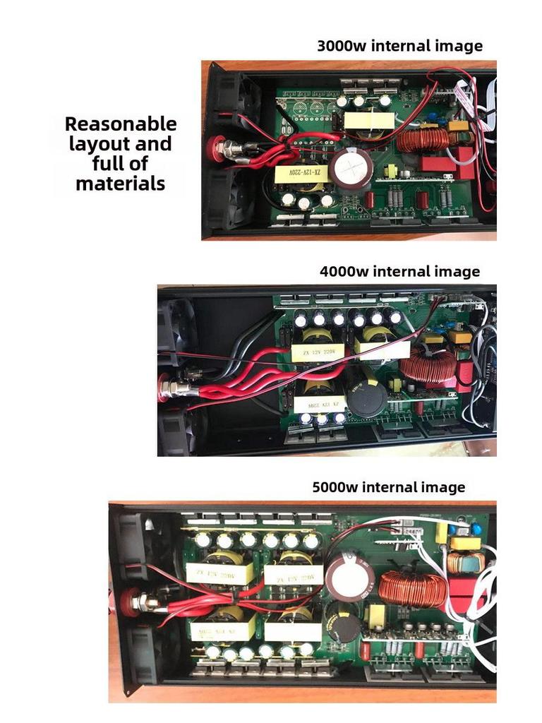 Changji 4000W Pure Sine Wave Inverter: 12V-72V To 220V for Car, Truck, Solar - 5000W