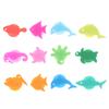 12Pcs/Set Silicone Marine Animals Wine Glass Marker Drinking Cup Identifier