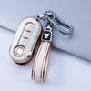 High-End Key Case for Fiat 500, Viaggio, Bravo, Iveco Eurocargo - Personalized Protective Shell with Buckle