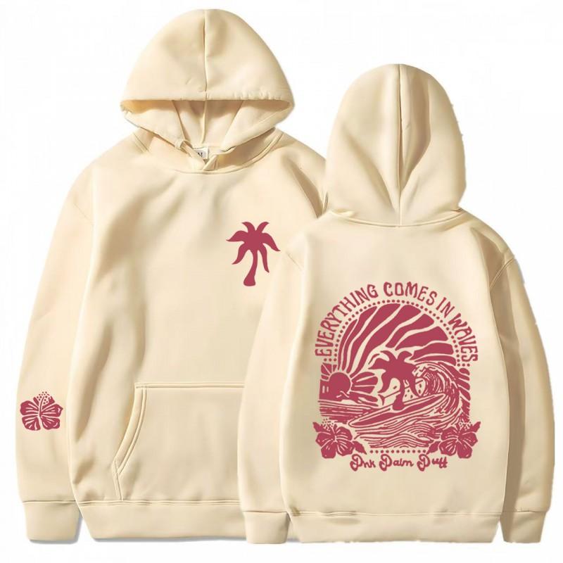Unisex Oversized Hooded Sweatshirt Casual Printed Pullover Top Teens Adults
