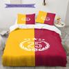 Galatasaray Power Bedding Quilt Set Quilt Cover Pillowcase Home Decoration Birthday Gift (1 * duvet cover + 2 * pillowcase, without core)