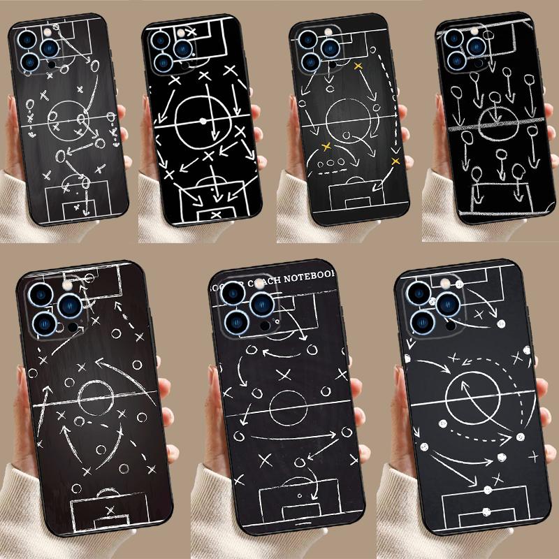 Чехол Football Soccer Tactics Time для Xiaomi Redmi Note 14 13 12 11 15 Pro Plus Redmi 15 13 10 10C 12C 13C 14C 15C