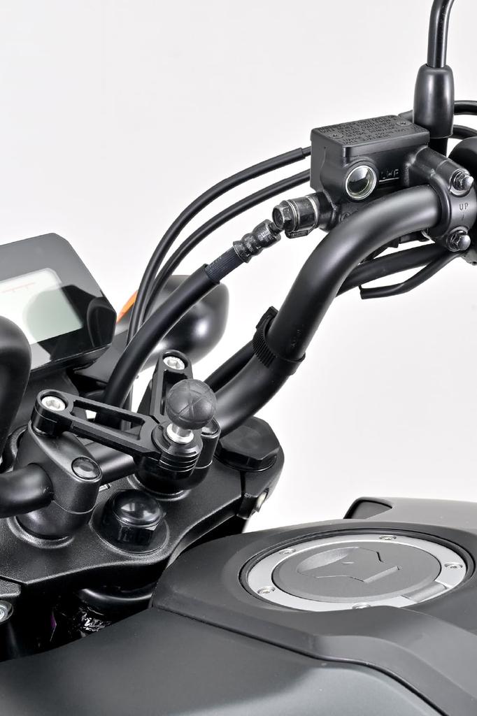 Daytona Motorcycle Smartphone Holder for Flex Optional Handlebar Post Base FSH, B-4 (60724)