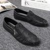 Fashion 2025 Fashionable Leather Men's Casual Shoes, Outdoor Breathable Walking Shoes, Lightweight Men's Casual Shoe