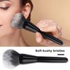 Fluffy Makeup Powder Brush Portable Super Soft Artificial Fiber Dense Easy To Apply Loose Powder Brush for Perfect Finish