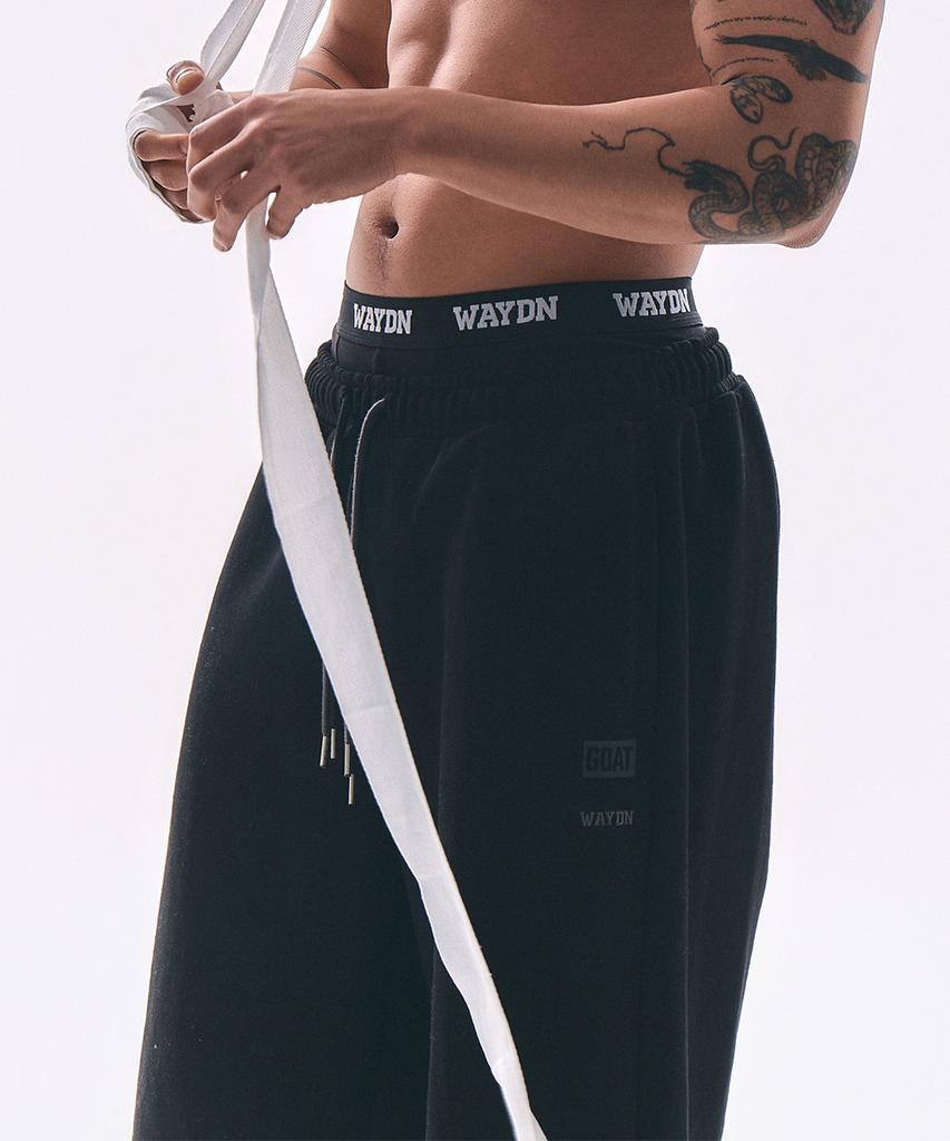 Weideun [Ali] The Greatest Bermuda Shorts Black