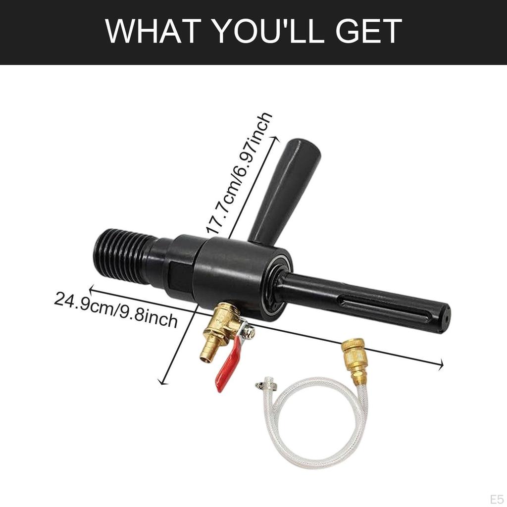 Набор адаптеров для дрели Аксессуары Легко установить со шлангом Заменяемый Водостойкий сердечник