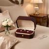 Velvet Lining European Palace Jewelry Box Ring Storage Vintage Jewelry Box  Wedding Gift