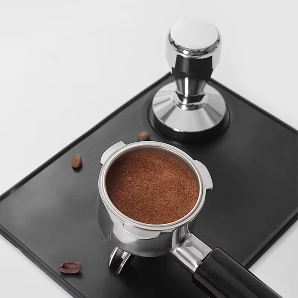 Flat Base Coffee Bean Press 51/53/58MM Coffee Powder Hammer Coffeeware Espresso Tamper Barista