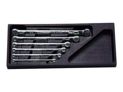 Kyoto Tool Nepros Прямой стандартный рожковый ключ NTM106 (КТК) Набор, Набор из 6 предметов,