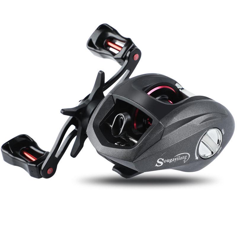 SOUGAYILANG Катушка для приманки 12 + 1 BB Рыболовные катушки Рыболовное колесо Аксессуары для морской рыбалки