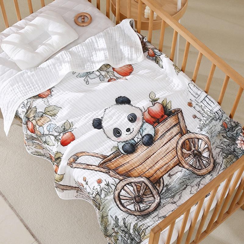 Multi-Purpose Infant Wrap - Ultra-Soft Gauze Receiving Blanket for Newborns & Toddlers for Summer/AC Use