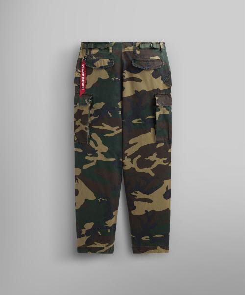 ALPHA INDUSTRIES M-65 Pants Woodland Camo