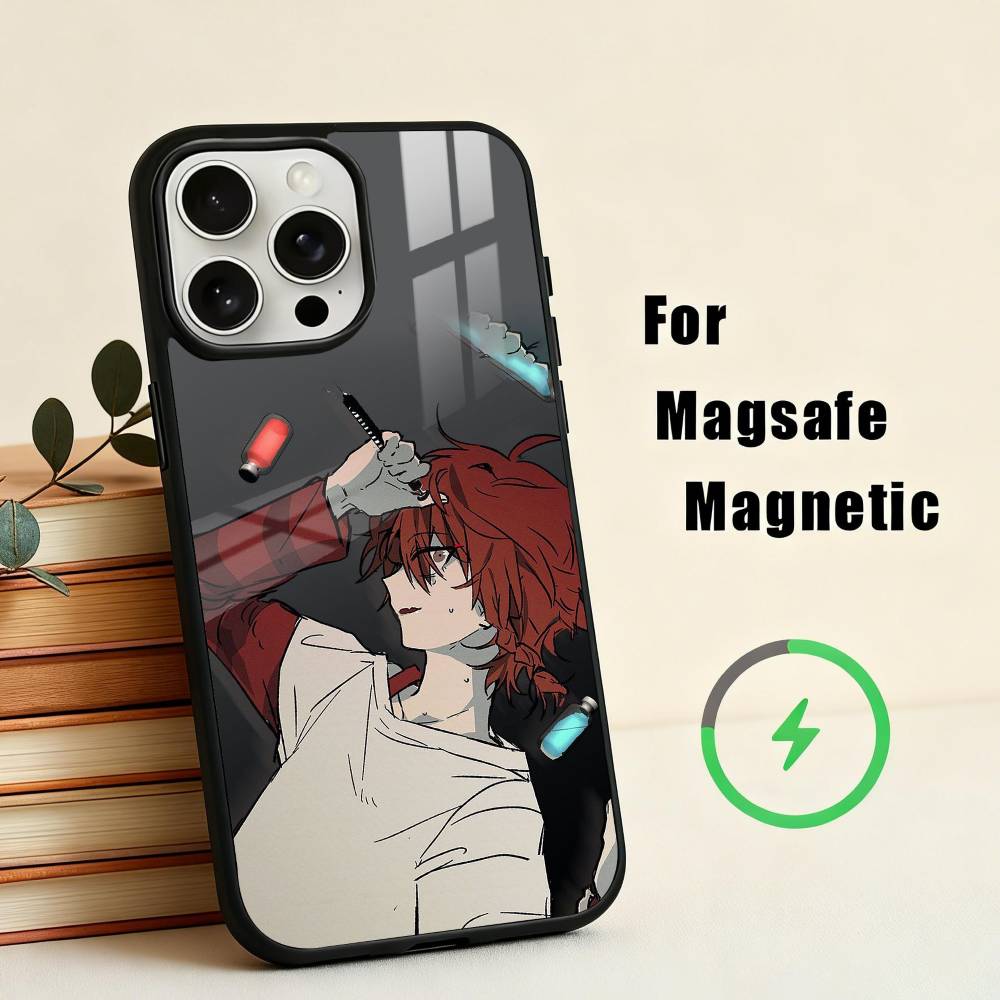 Чехол для телефона Z-Zeno R-Remake Game для iPhone 17, 16, 15, 14, 13, 12, 11 Plus, Pro Max Магнитный Для Magsafe Беспроводной Зарядки