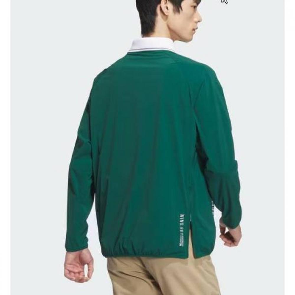 Adidas Golf Golf Windlady Long Sleeve Polo Shirt Im6423 Green