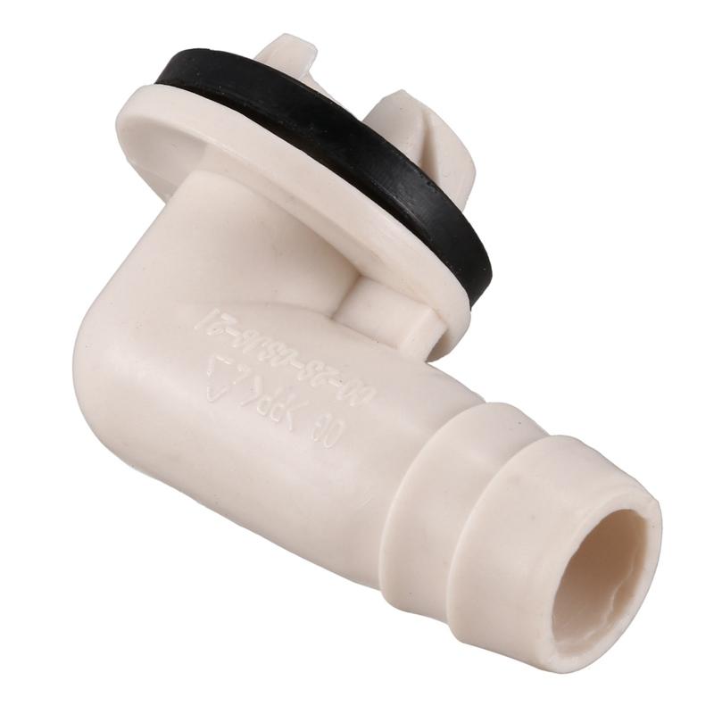 10X Air Conditioner Ac Drain Hose Connector Elbow Fitting for Mini-Split Units and Window Ac Unit 3/5 Inch(15mm)