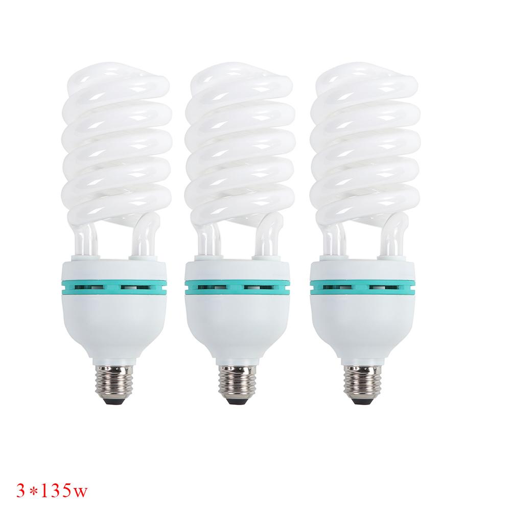 Комплект профессионального осветительного оборудования для фотосъемки с лампой дневного света 5500K 135W