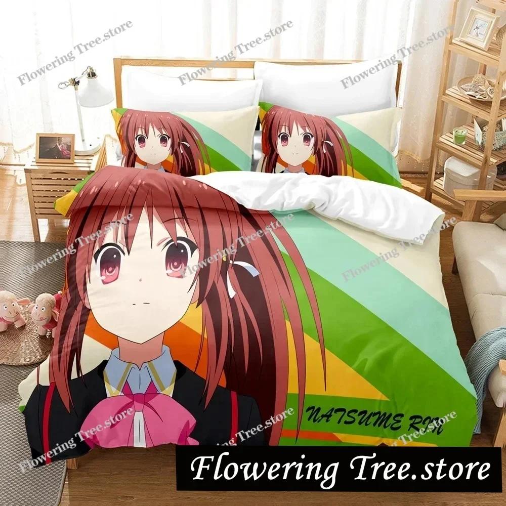 3D-принт аниме Little Busters комплект постельного белья для мальчиков и девочек Twin Queen Size пододеяльник наволочка кровать для детей и взрослых домашний текстиль
