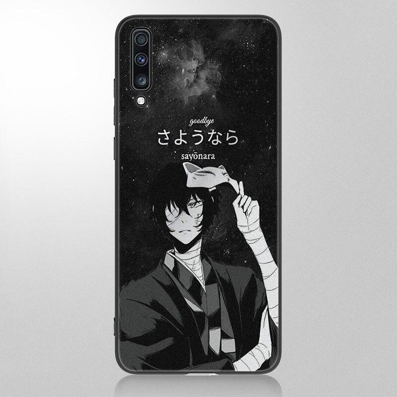 Чехол с изображением аниме Bungou Stray Dogs Dazai Osamu для Samsung Galaxy A01 Core A03S A10 A20E A21 A30 A40 A42 A82 A90 A6 A7 A9 A8 + A5 2017