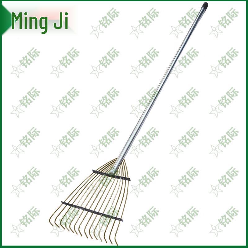 Mingji 14-Tooth Garden Rake with Steel Handle