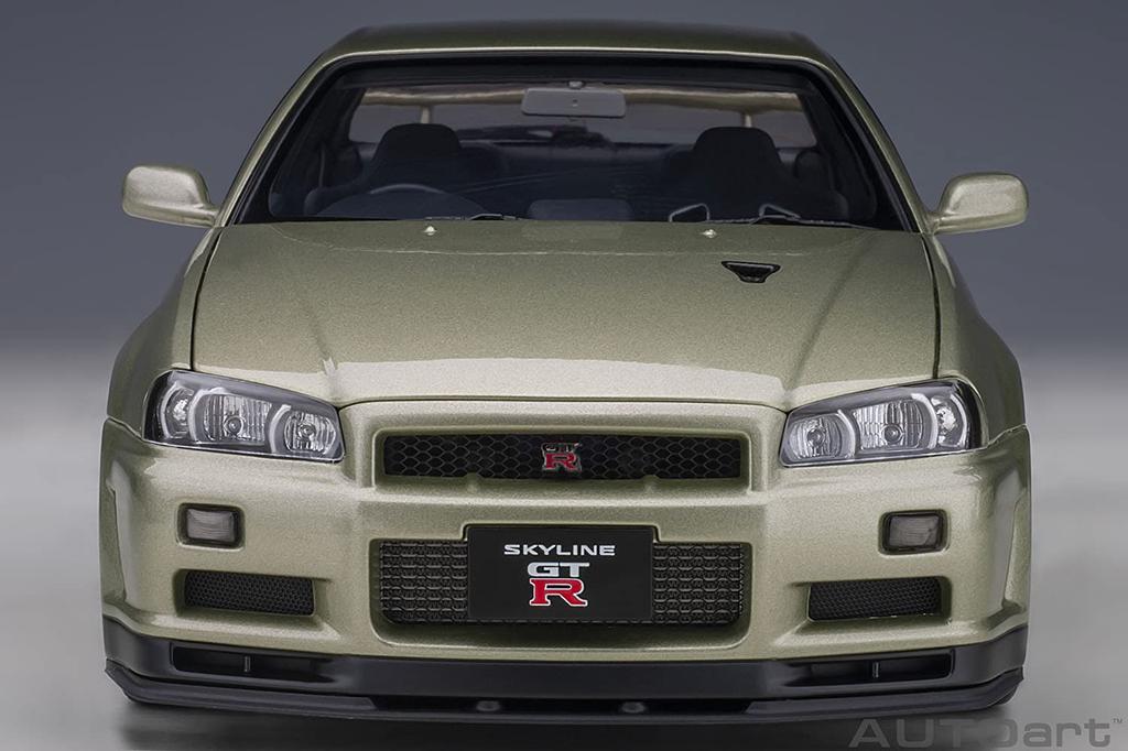 AUTOart Nissan Skyline V Spec II BBS LM Wheel Version Millennium Jade Готовый продукт 1/18 GT-R (Р34) Нюрбургринг