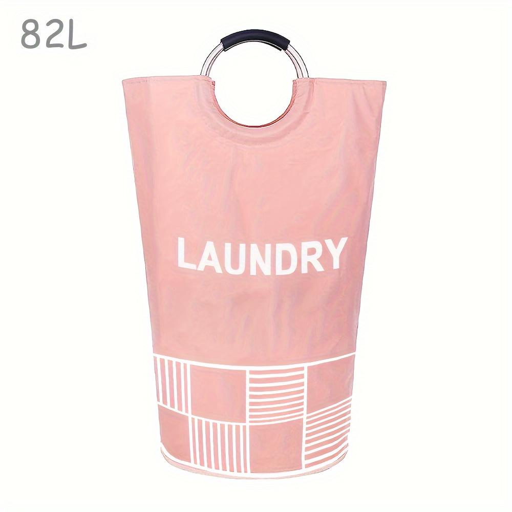 Collapsible Oxford Cloth Laundry Hamper with Aluminum Handles, Cushioned Grips, 82L and 115L Clothes Storage Basket