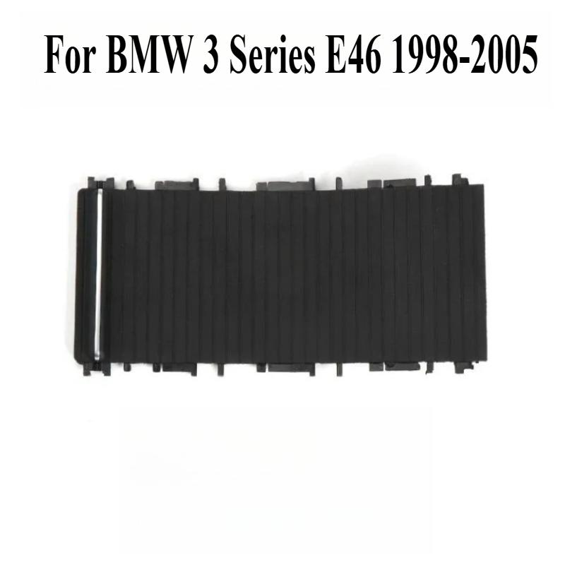 For BMW 3 Series E46 1998-2005 Car Center Console Sliding Shutters Cup Holder Roller Blind Cover 51167038334 51167038333