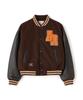 Ограниченная коллекция SKOOKUM VARSITY JACKET L 050 Коричневый [Avirex] WEB&DEPOT Мужская 783-4952054