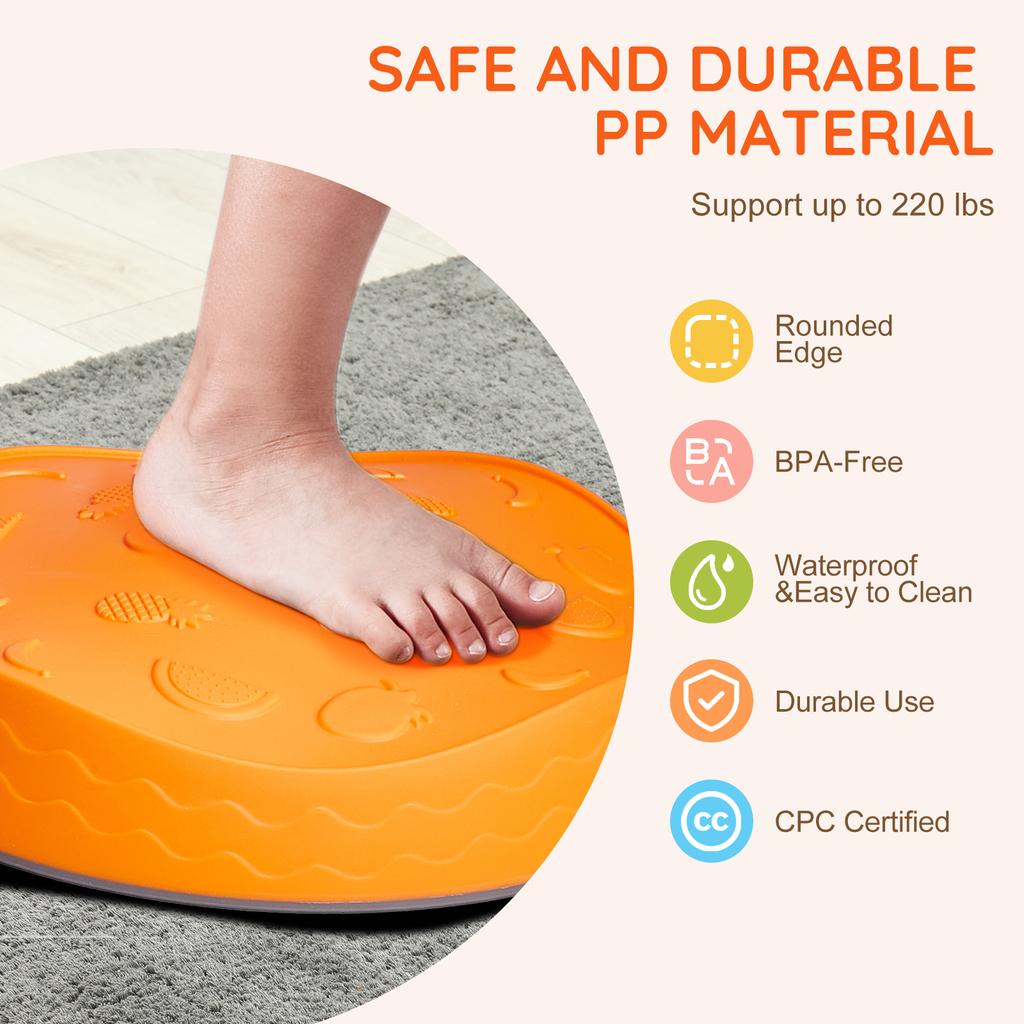 SucceBuy 5 шт. Балансировочные камни Монтессори Детские игрушки Сенсорная тренировка Тактильное восприятие для детской вечеринки Социальные игры