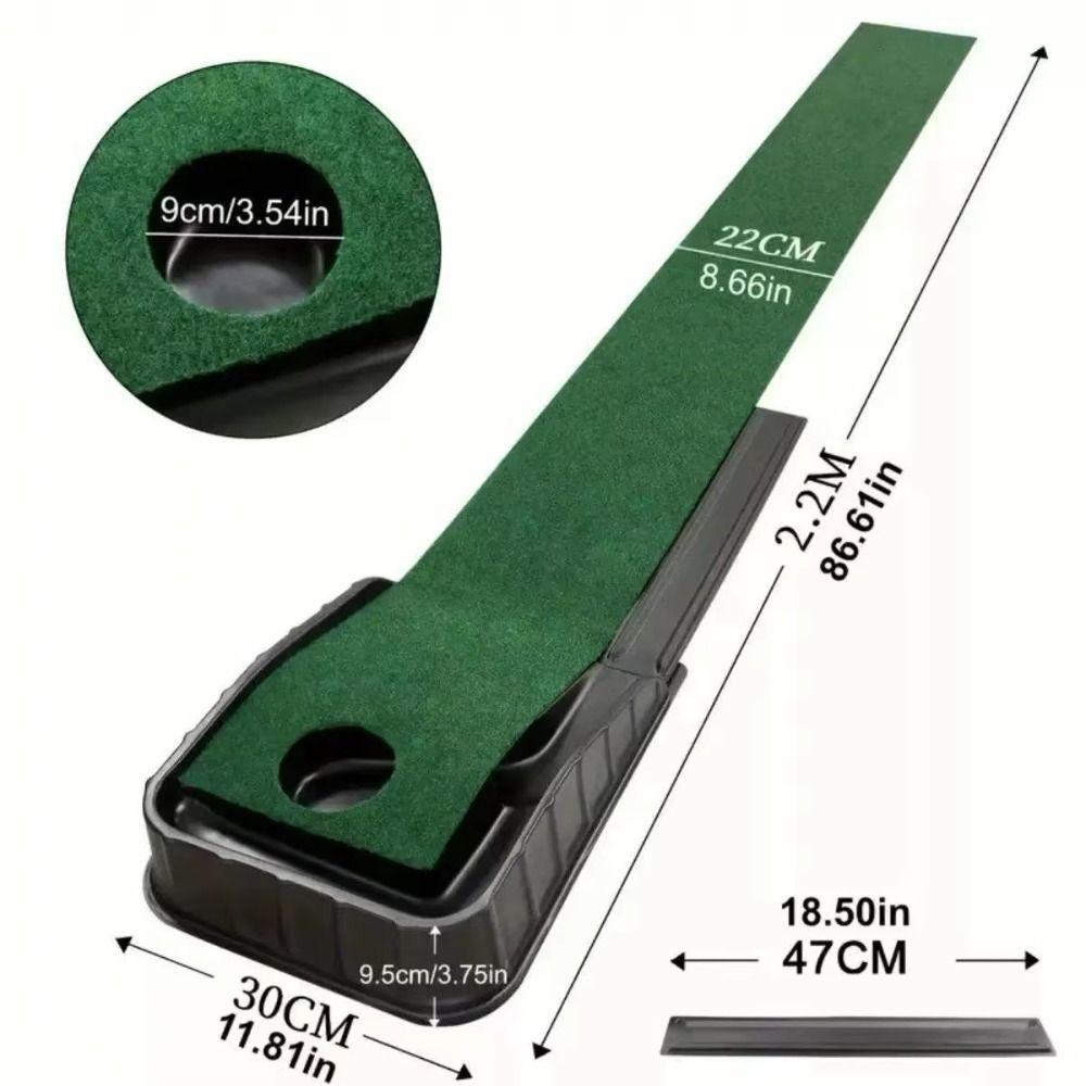 Fairway Trainer Putting Green Mat Practice Equipment Golf Putter Trainer  Golf Supplies