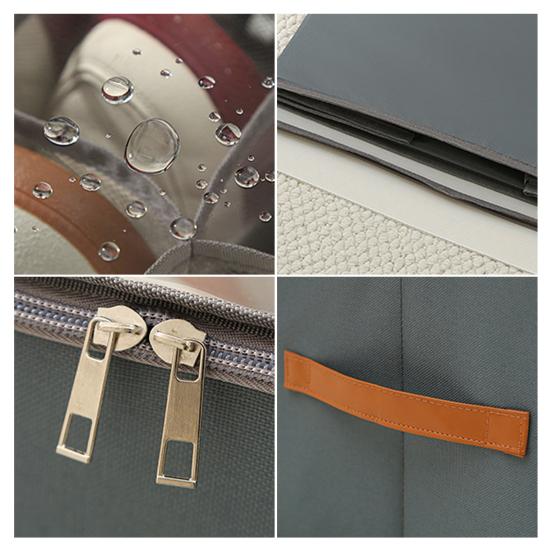 Коробка для хранения обуви с прозрачной крышкой, застежка-молния, большая вместимость, несколько отделений, шкаф, органайзер для хранения обуви