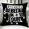 EsDeeKid Rebel Rapper Наволочка Подарок на День Рождения Юбилей Двусторонняя Печать Наволочка на Подушку Мягкая Кожа Постельное Белье