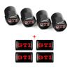 Car Interior Epoxy Logo Sticker Metal Wheel Tire Valve Cover For Volkswagen GTI Golf R Passat CC Lavida Sagitar Scirocco Tiguan