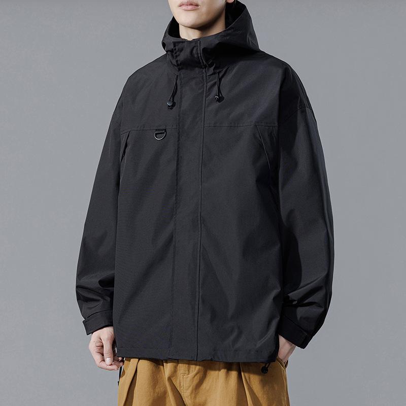 Повседневная куртка с капюшоном Мужская осенне-зимняя новая модная уличная куртка Мужская куртка