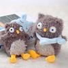 Owl Plush Pillow with Detachable Eye Masque Cute Owl Stuffed Animal
