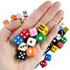 D6 Gambling Small Dice 14mm 10PCS Standard Dot Accessories for Gambling, Tabletop Game