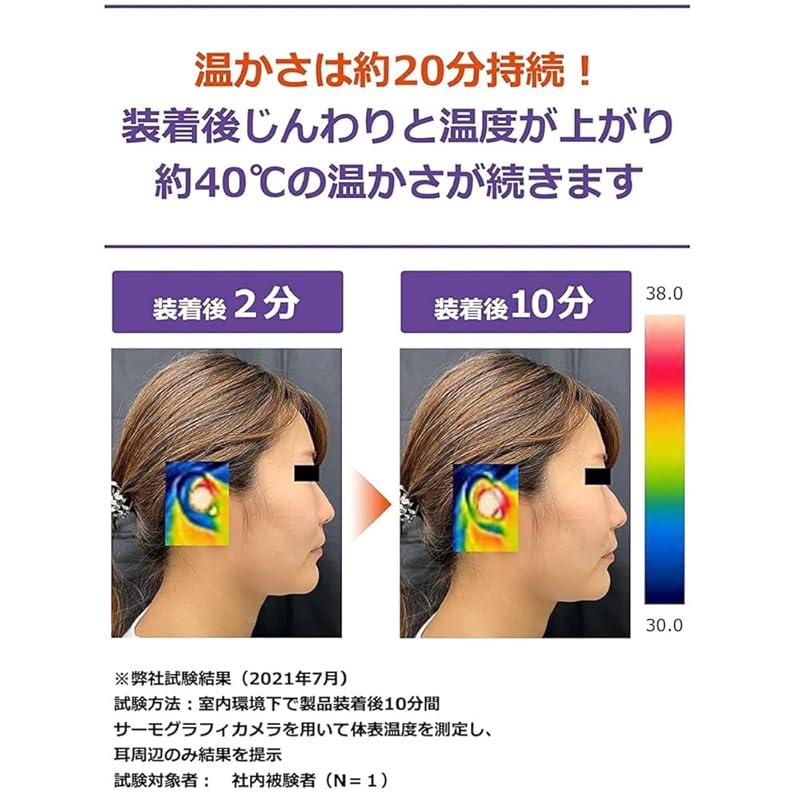 Nightmin Время ослабления ушей Основной набор + сменный набор (Основной блок x 2, нагревательный элемент x 10 + сменный нагревательный элемент x 14) Кобаяши Фармасьютикал сон