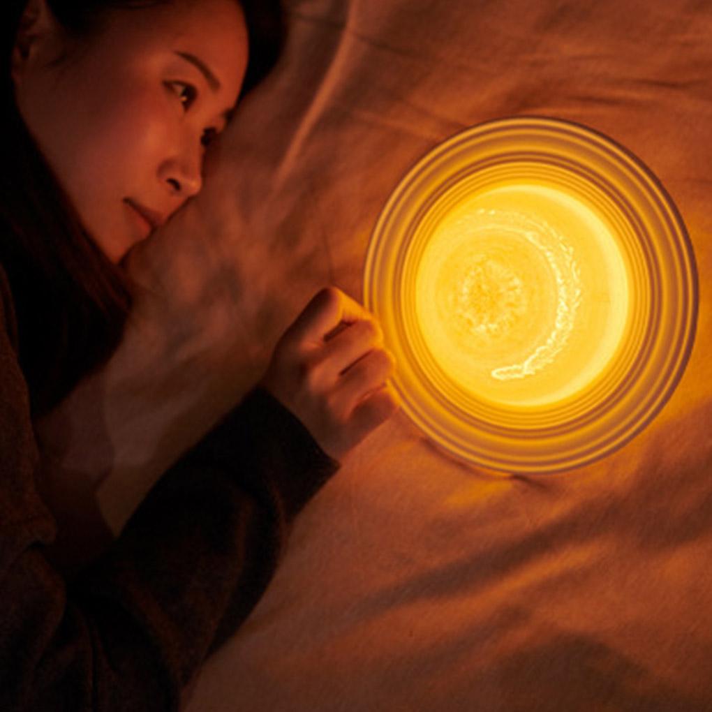 USB 3D Луна Ночной Светильник Пульт Дистанционного Управления Цветной Светодиодный Прикроватный Светильник Для Спальни Домашний Декор