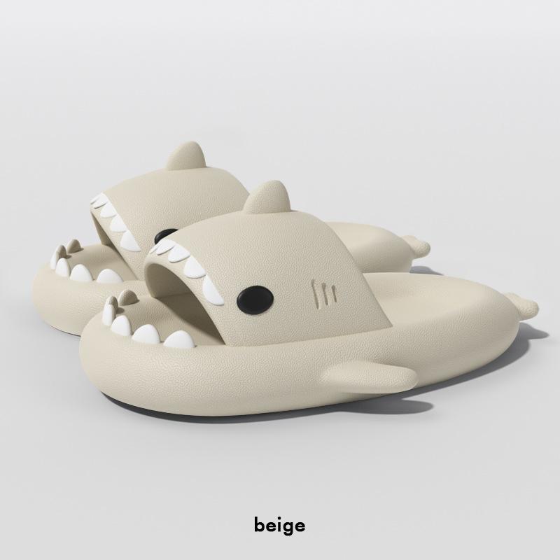 Модные женские тапочки Comwarm Shark, легкие пляжные тапочки с толстой подошвой, нескользящие домашние сандалии, женские шлепанцы для ванной