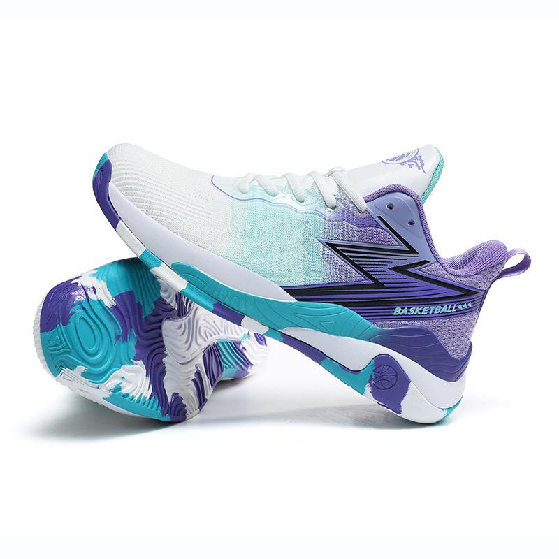 Баскетбольная обувь мужская спортивная обувь для школьников и студентов колледжей легкая фрикционная обувь для тренировок по спортивным правилам для молодежи