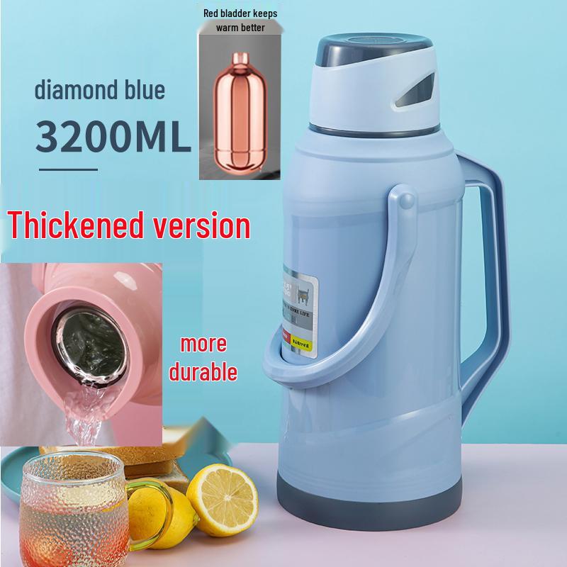 Insulated Thermos Teapot for Dorms - Warm & Boiling Water Bottle