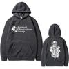 Gbrs Forward Observations Group Double Sided Print Hoodie Death Horror Skull Graphic Hoodies Men Vintage Oversized Sweatshirts