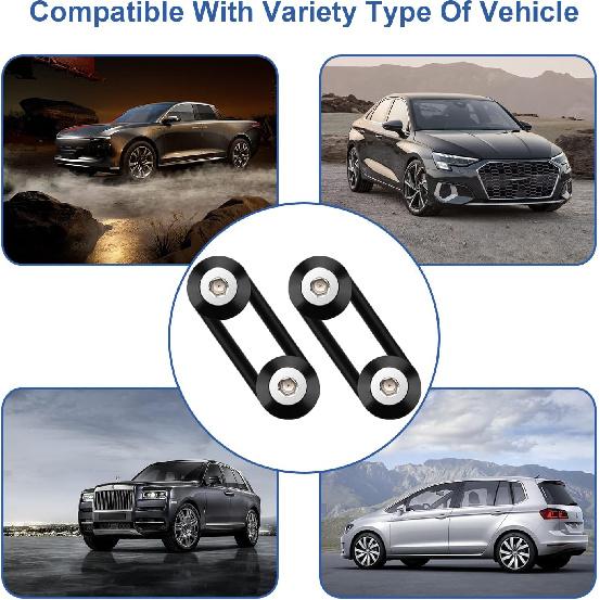 Front Bumper Clips Black 12PC Quick Release Bumper Clips It Can Be Applied To Front And Rear Bumpers,Trunks,Fenders,Hatches,Hoods,Etc.