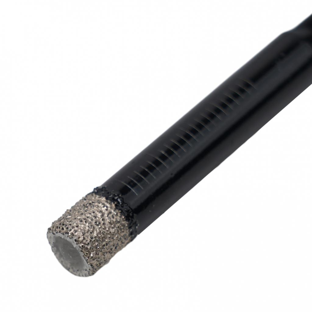 5 шт. шестигранная ручка вакуумная паяная алмазная сухая коронка для сверления отверстий 6 мм/8 мм