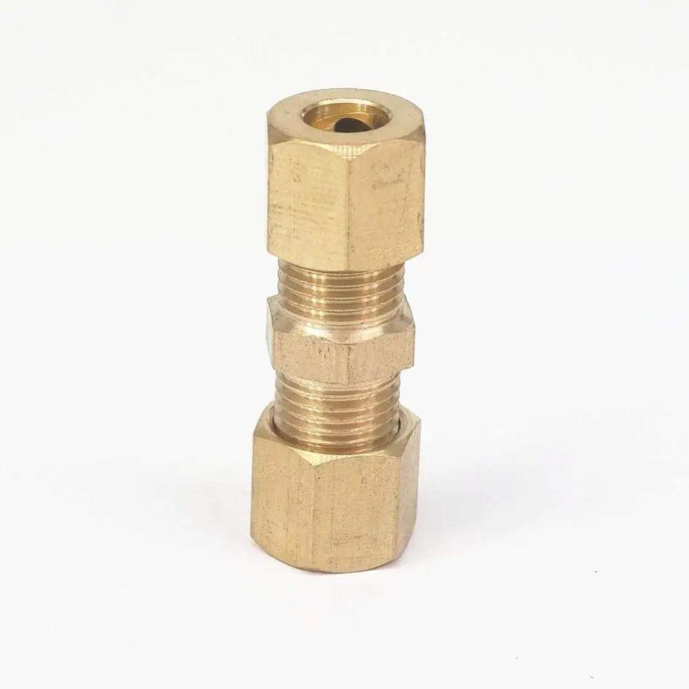 1/5 шт. Латунный соединитель тормозной трубки для тормозной трубки без развальцовки 4,8 мм 3/16 " Автомобиль