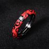 Enamel Colored Glue Ring European and American Tree Vine Colored Leopard Print Butterfly Insect Colorful Ring